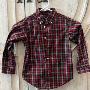 Ralph Lauren kids long sleeve collared button-down polo size 4T